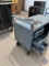 Hodge rolling workstation 3 drawers one door 48w x 32h x 24d drawer slide needs repair