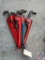 5ea18in pipe/valve wrenches various mfg