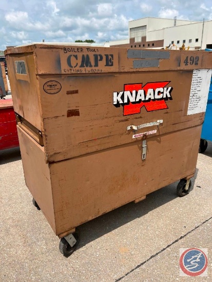 Knaack job box 70 on castors 49w x 54h x 30d no keys unlocked