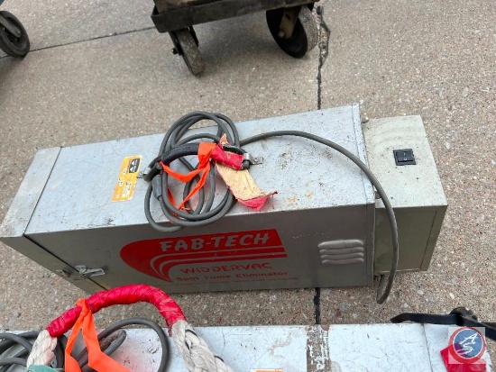 2ea FABTech Widders vac spot fume eliminator working condition with no hoses...