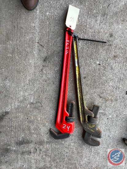 2ea ridgid...24in pipe wrenches