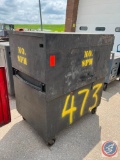 Knaack...job master 70 on casters handles on both end 49w x 64h x 30 1/2 d