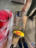 28 sleeping bags, 45 each premium BassPro Shop beach towels,