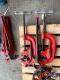 2ea ridgid pipe cutters1ea toledo die head 18