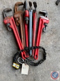 6ea ridgid 18in pipe wrenches