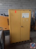 Global IND Flammable storage cabinet, 44w x 65h x 18d no shelves...