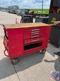 Kennedy Toolbox Workstation on castors 51w x 32h x 20d no key damaged