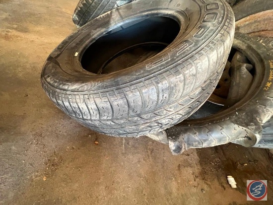 Motorcycle Mud tire and a Cooper 255/65/r16 UNI42, Kenda 225/60/r16 dated K37B