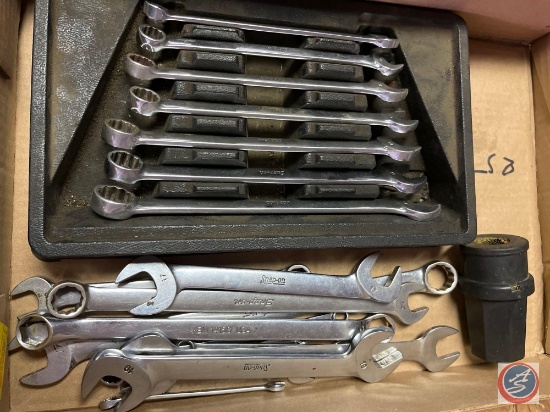 Snap on metric combination wrench set and snap on closed end /open endWrenches