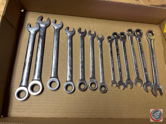 Gearwrench combination ratchet end wrenches
