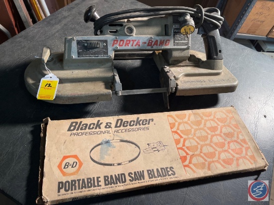 ...Porter cable electric...two speed...band saw...with extra blade