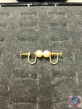 Pearl Corkscrew Earrings