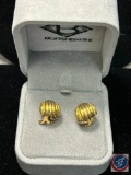Borsheim's Gold Earrings