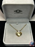 Borsheim's Heart Necklace