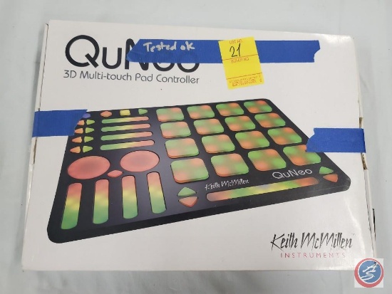 QuNeo 3D Multitouch Pad Controller