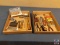 Chisels, scissor, hex key, drill bits, pliers, needle nose pliers, taper file, magnetic drive guide