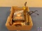 Vintage Iron w/extra handle,... Vintage Jack Daniels Tins, other pieces unknown source