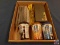 Spic and Span wet wipes, files, combination wrenches, sockets, ratchet