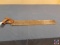 (1) Vintage Disston hand saw...