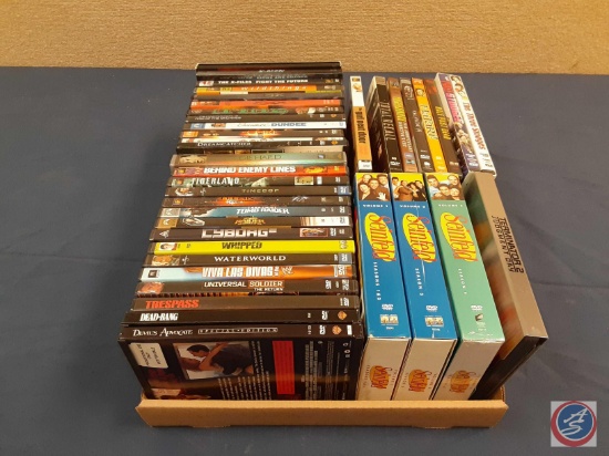 DVD's ( Seinfeld, Terminator 2, Cyborg, Waterworld, Total Recall...and many other titles)...