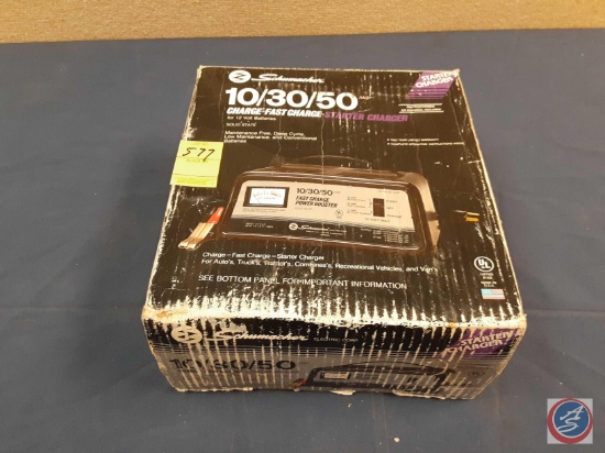 Schumacher 10/30/50 charge/fast charge/starter charger