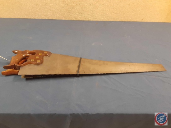 (2) Vintage Disston handsaws