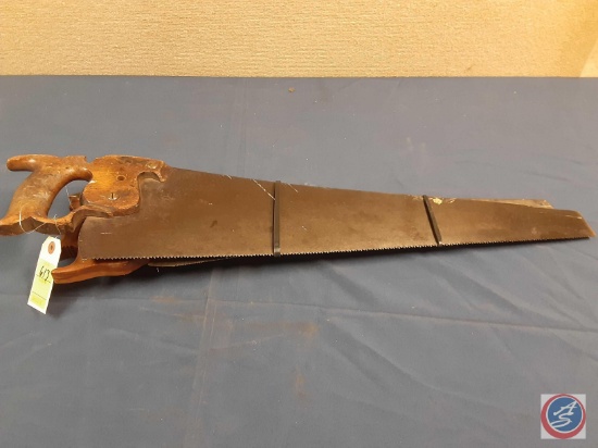 (3) Vintage hand saws