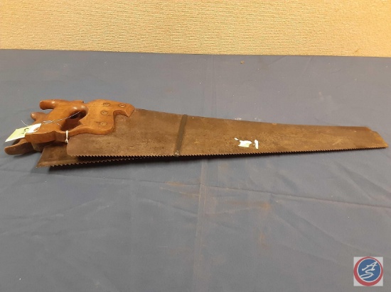 (2) Vintage hand saws