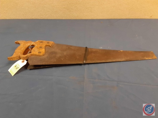 (2) Vintage hand saws