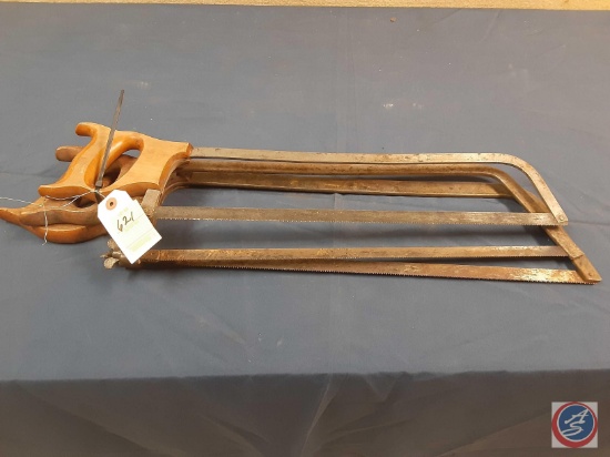 (3) Vintage hack saws