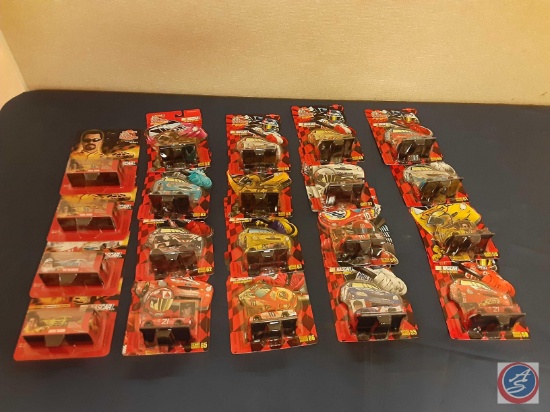 (20) Collection of Diecast Cars in Original Packing (see photos for assortment of Cars and Drivers)
