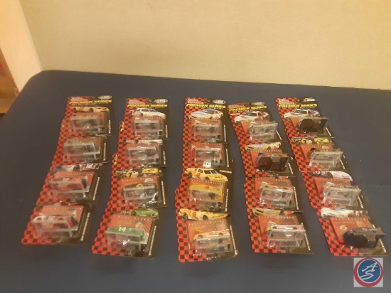(20) Collection of Diecast Cars in Original Packing (see photos for assortment of Cars and Drivers)