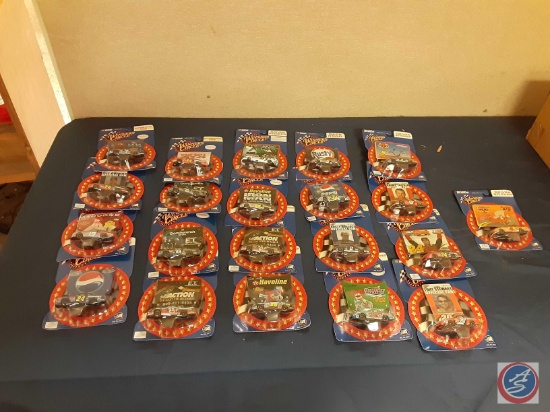 (21) Collection of Diecast Cars in Original Packing (see photos for assortment of Cars and Drivers)