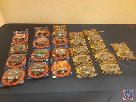 (21) Collection of Diecast Cars in Original Packing (see photos for assortment of Cars and Drivers)