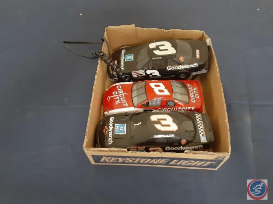 Die cast car #3, Die cast car #8 and Columbia #3 Goodwrench Phone