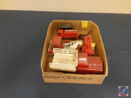 Pole Trailer, Toy Trucks metal and plastic
