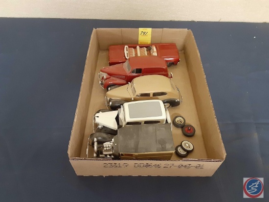 Assortment of car models