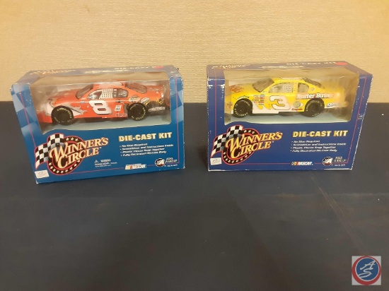 (2) Winners Circle Die Cast Kits (#8, #3)