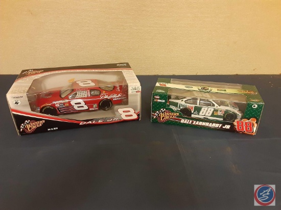 Winner's Circle #8 Dale Jr. 1/18 scale die cast car and Winners Circle #88 Dale Jr. 1/24 scale die