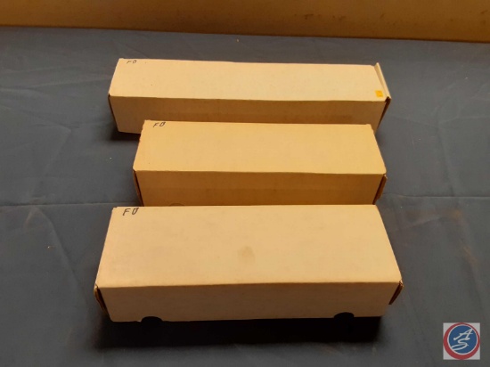 (3) Boxes of Collectible Cards - Football