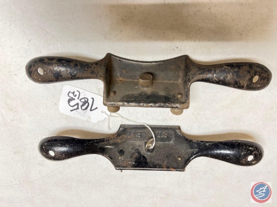 VINTAGE STANLEY SW NO. 80 SCRAPER CABINET SHAVER and Vintage scraper (unknown mfg)
