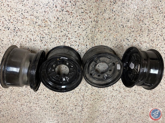 (2) Polaris Rim(s) 12x6... Pl-118 and (2) Rim(s) 12x8 pl-119 ...