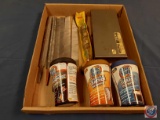 Spic and Span wet wipes, files, combination wrenches, sockets, ratchet