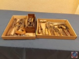 Vintage chisels, Vintage pliers, Vintage drill bits, Vintage hammer, Vintage blacksmith tools