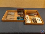 Vintage Proto Pebbled Style Flare Nut Wrenches, Fowler outside micro meter, Chapman tool