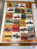 Vintage posters - (NOTE: some posters are tattered on edges and water stains)... (1) Antique