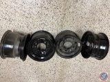 (2) Polaris Rim(s) 12x6... Pl-118 and (2) Rim(s) 12x8 pl-119 ...