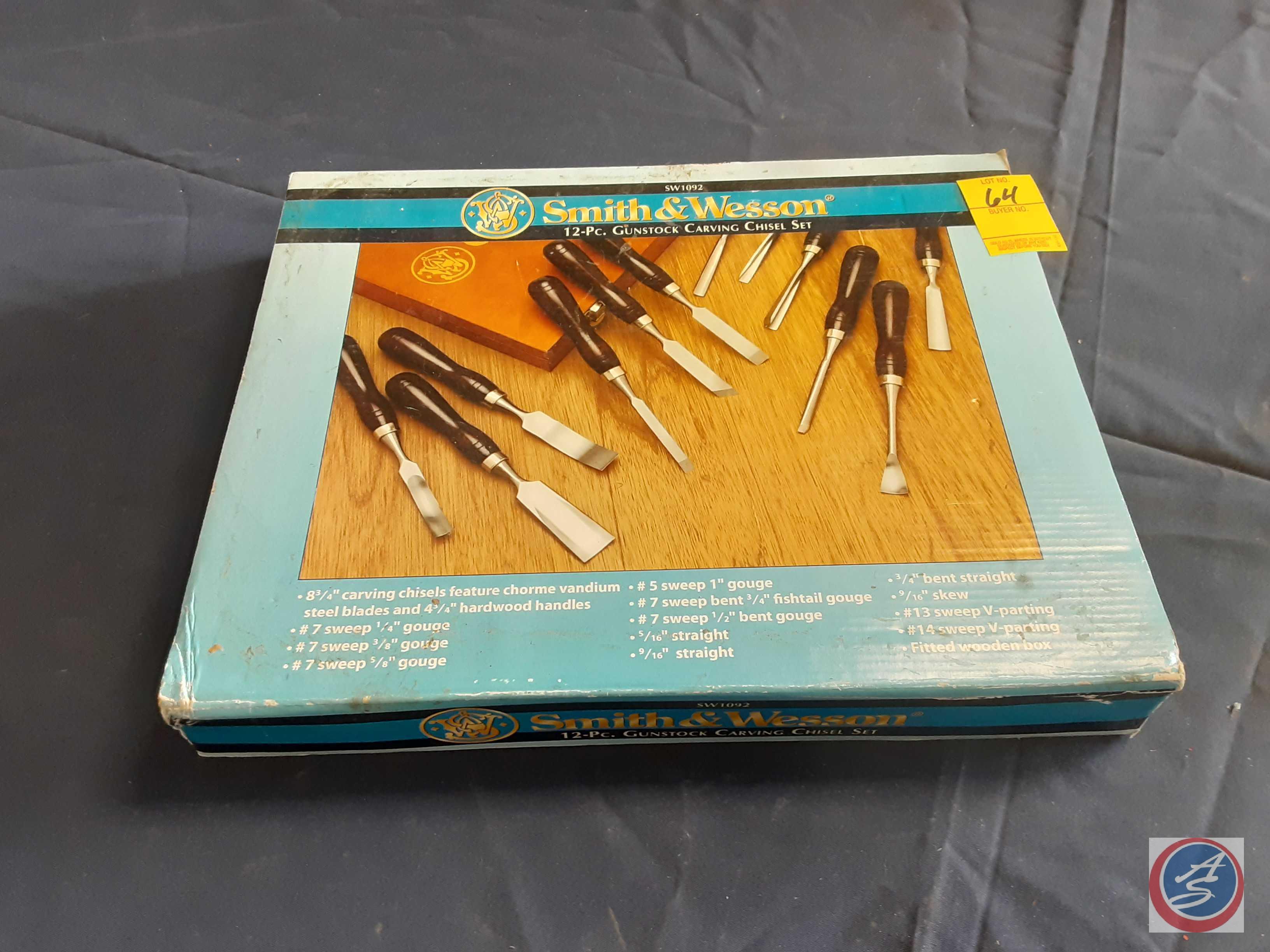 Smith & Wesson Gunstock Carving Chisel Set Proxibid