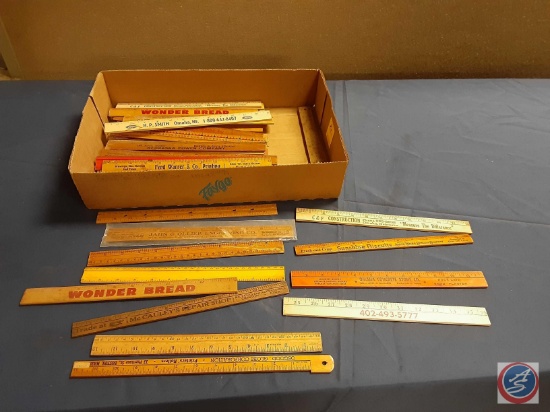 Vintage rulers
