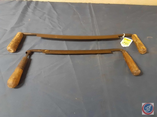 (2) Vintage Drawknife's